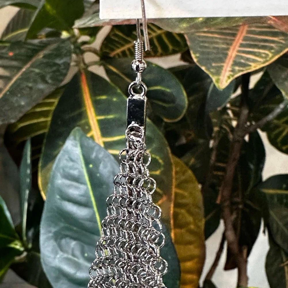 NEW Authentic 1)Roberto Cavalli Choker Mesh Necklaces.1)Roberto Cavalli Dangling - Picture 8 of 8